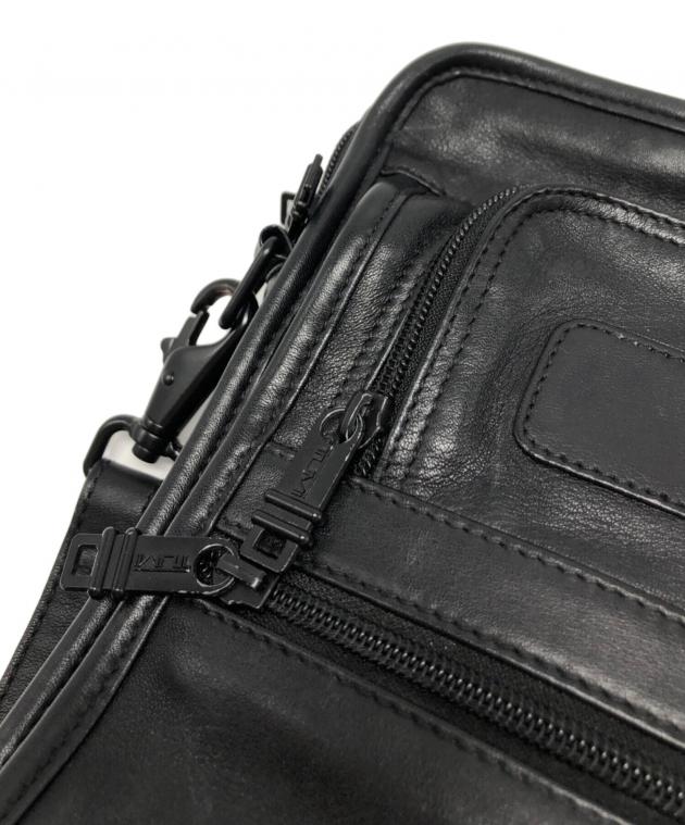 中古・古着通販】TUMI (トゥミ) レザーショルダーバッグ/997D3