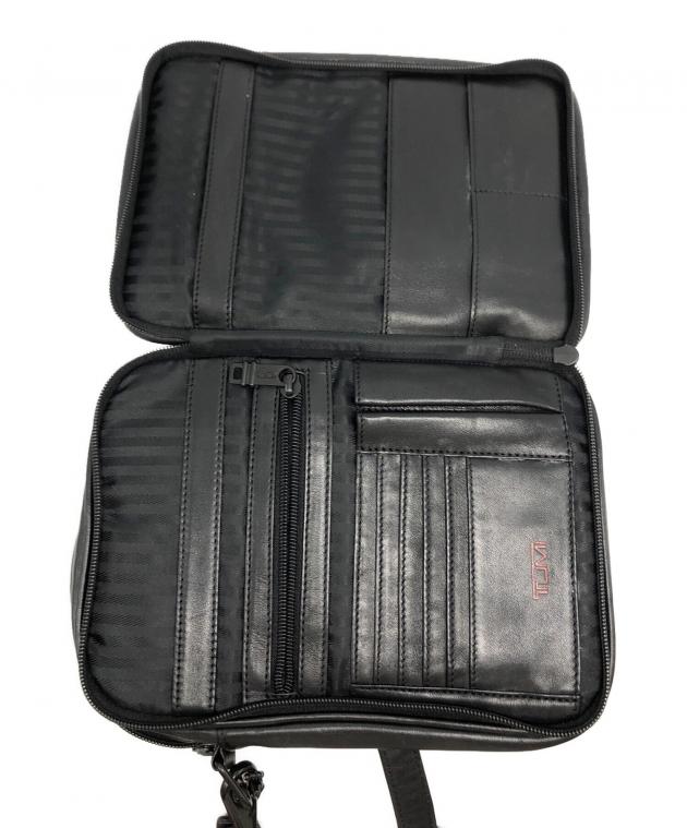 中古・古着通販】TUMI (トゥミ) レザーショルダーバッグ/997D3