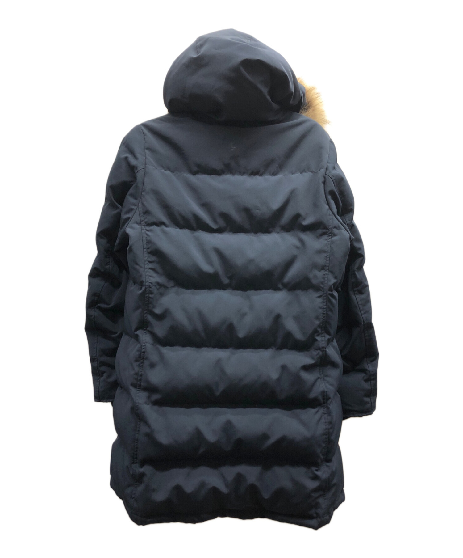 本日だけ値下げ！DANTON／ダントン　ファーダウンジャケット　Ｌサイズ 中古・古着通販】DANTON (ダントン) タッサーラクーンファーダウン
