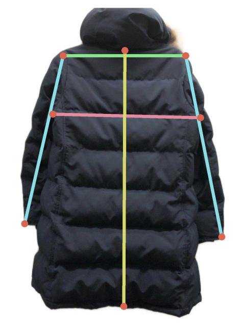 中古・古着通販】DANTON (ダントン) タッサーラクーンファーダウン