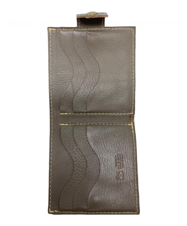中古・古着通販】IL BISONTE (イル ビゾンテ) 2つ折りレザー財布/54262