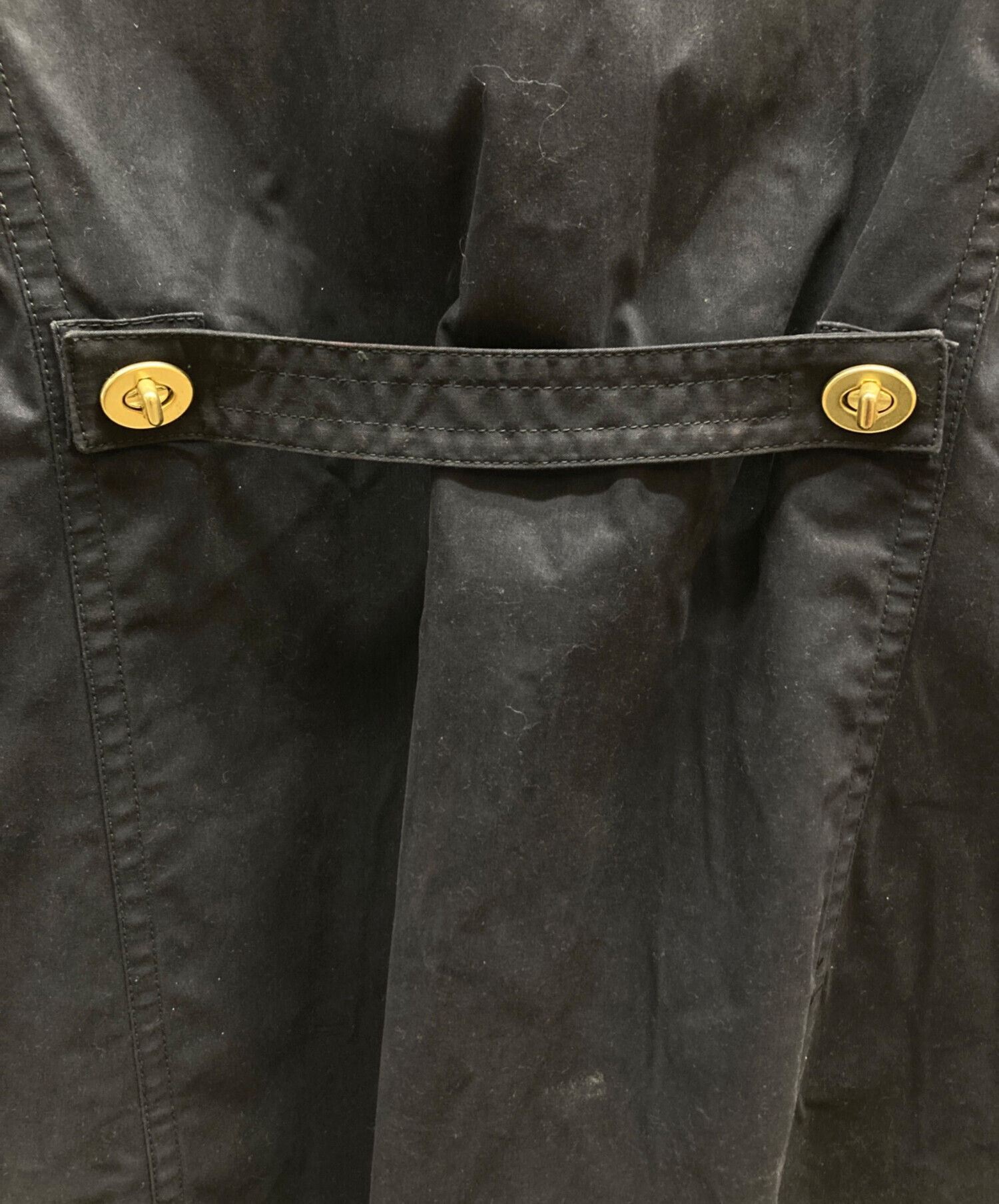 中古・古着通販】COACH (コーチ) チェスターコート ブラック サイズ:2