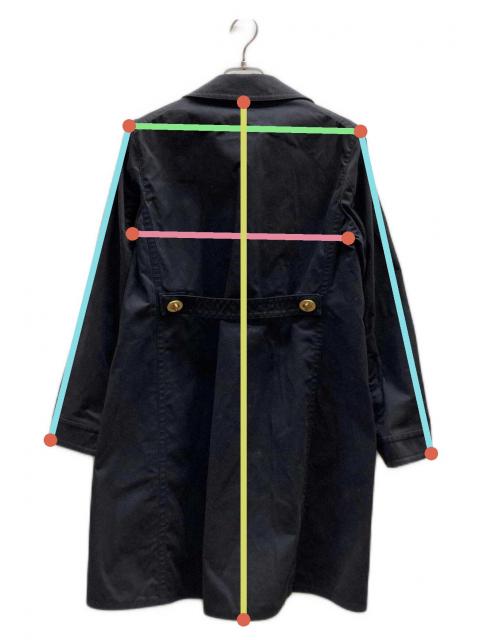 中古・古着通販】COACH (コーチ) チェスターコート ブラック サイズ:2