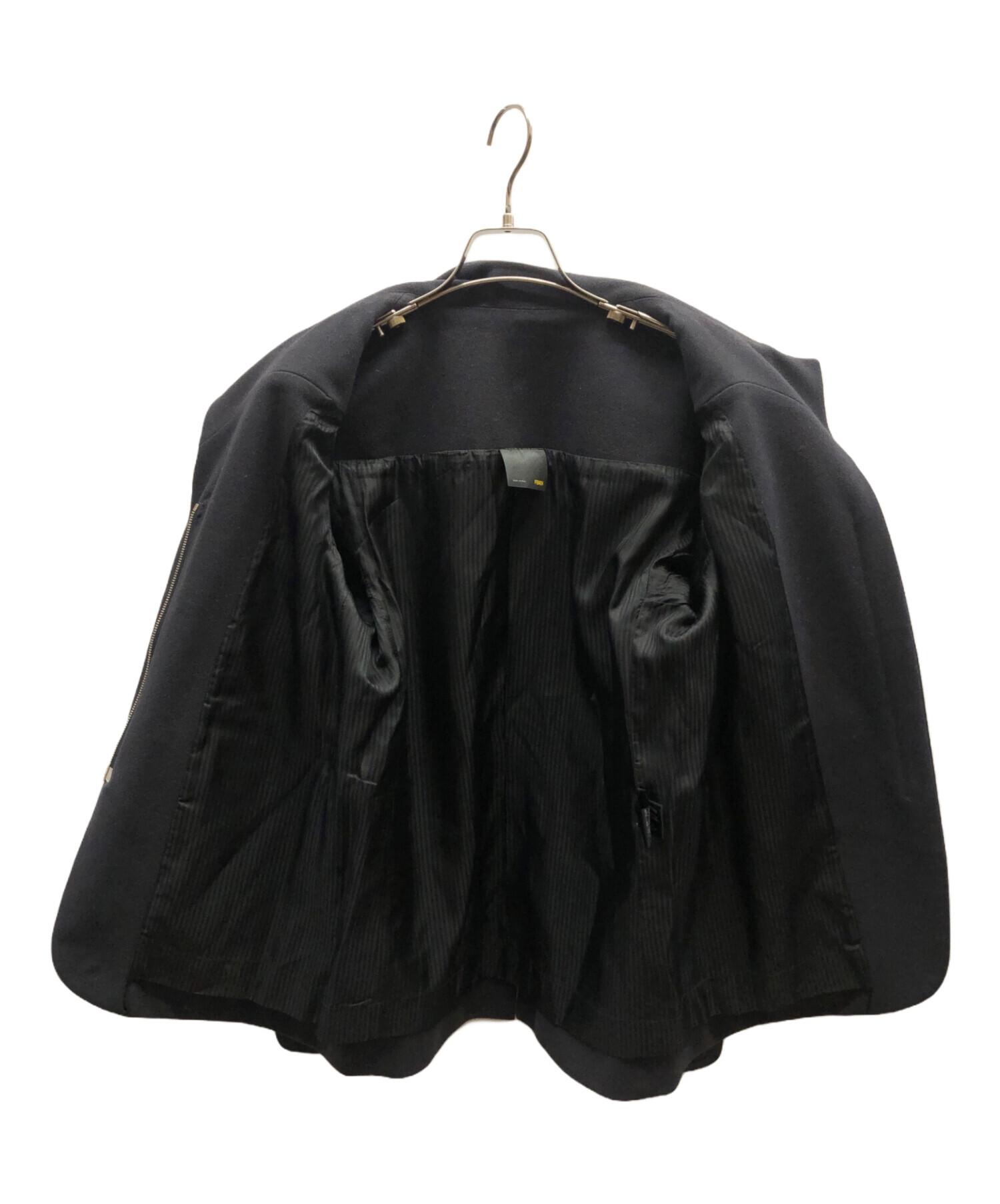 中古・古着通販】FENDI (フェンディ) ウールジャケット ブラック