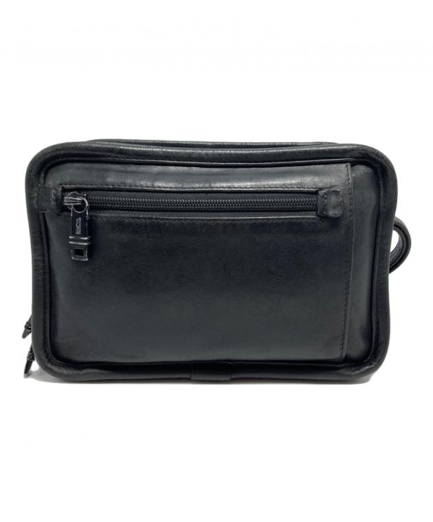 中古・古着通販】TUMI (トゥミ) オーガナイザー レザーセカンドバッグ