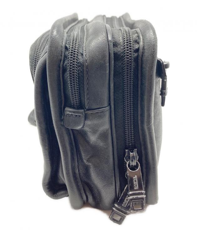 中古・古着通販】TUMI (トゥミ) オーガナイザー レザーセカンドバッグ