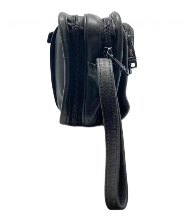 中古・古着通販】TUMI (トゥミ) オーガナイザー レザーセカンドバッグ