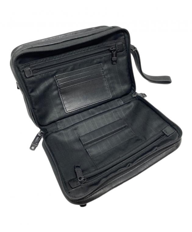 中古・古着通販】TUMI (トゥミ) オーガナイザー レザーセカンドバッグ