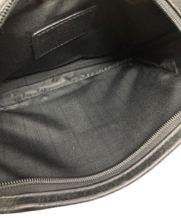 中古・古着通販】TUMI (トゥミ) オーガナイザー レザーセカンドバッグ