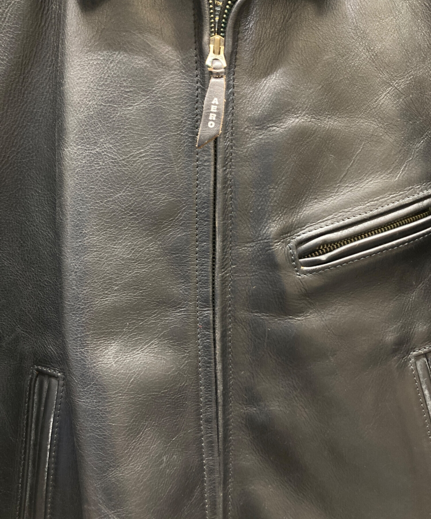 中古・古着通販】Aero LEATHER (エアロレザー) ホースハイドハーフ