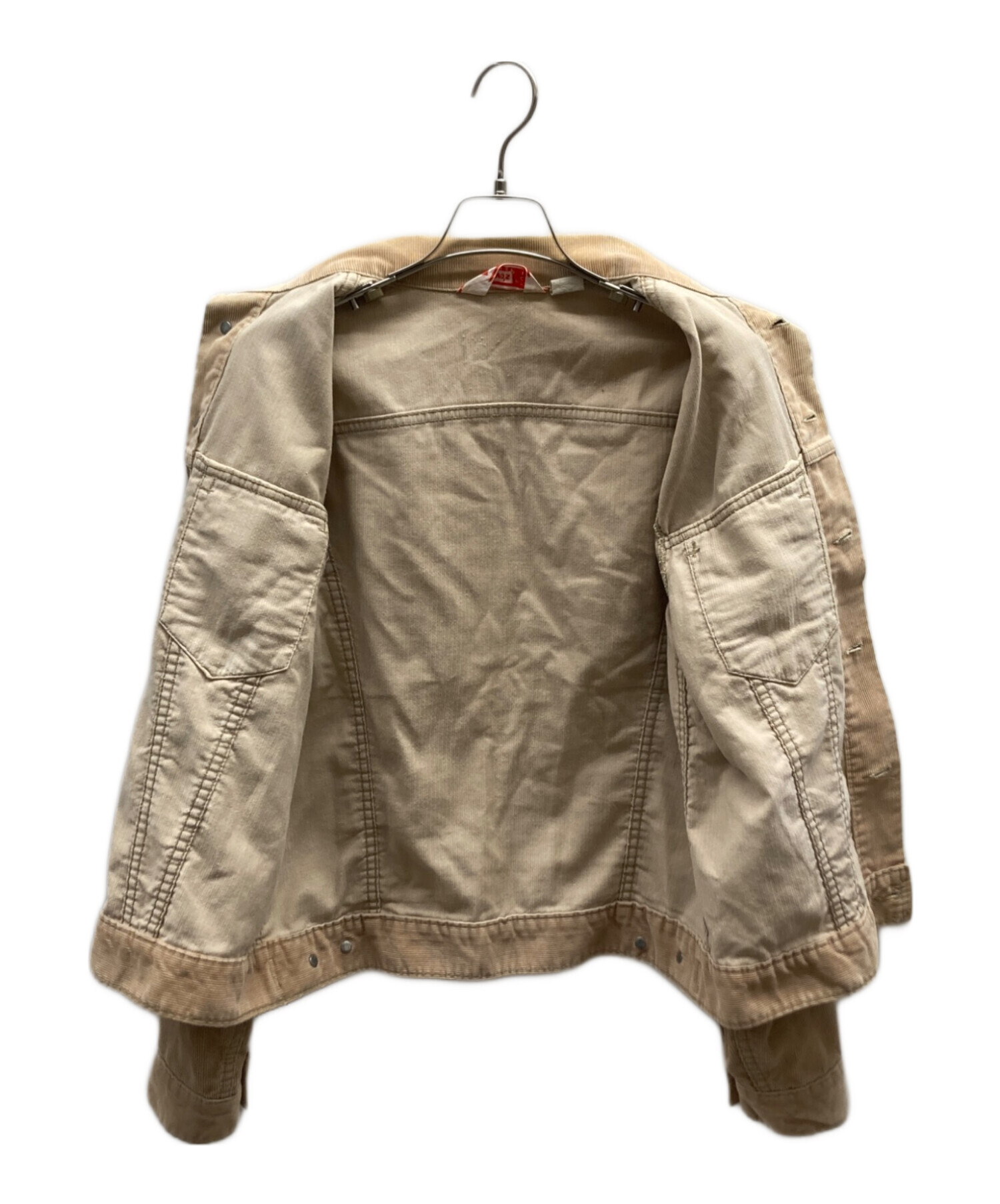 Levi's ベージュ コーデュロイ　ジャケット サイズ42 BIGE 中古・古着通販】LEVI'S (リーバイス) コーデュロイジャケット