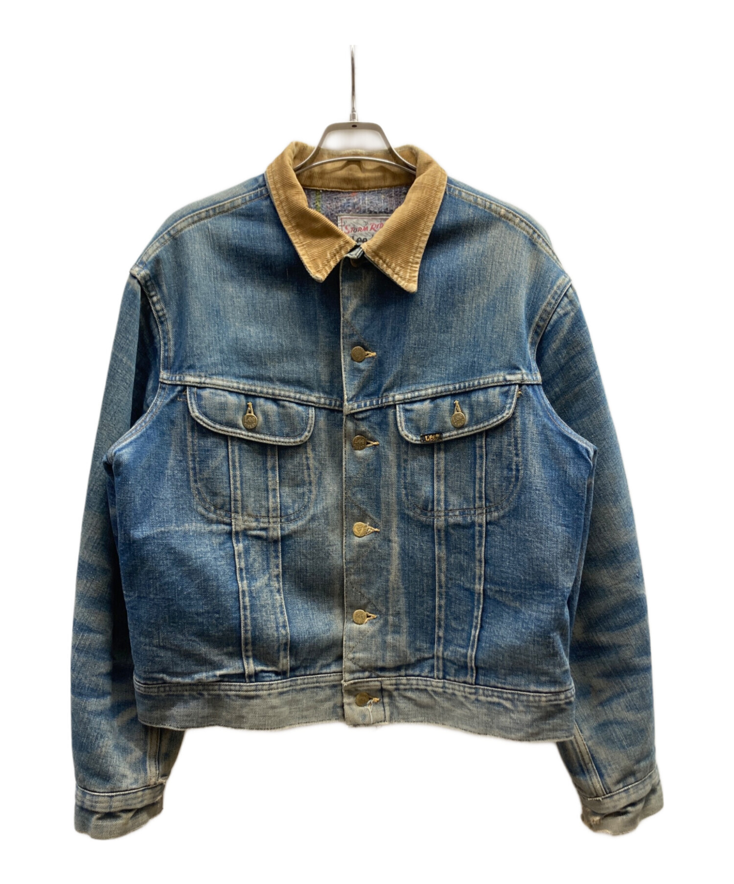 中古・古着通販】LEE (リー) 裏地デニムジャケット インディゴ サイズ