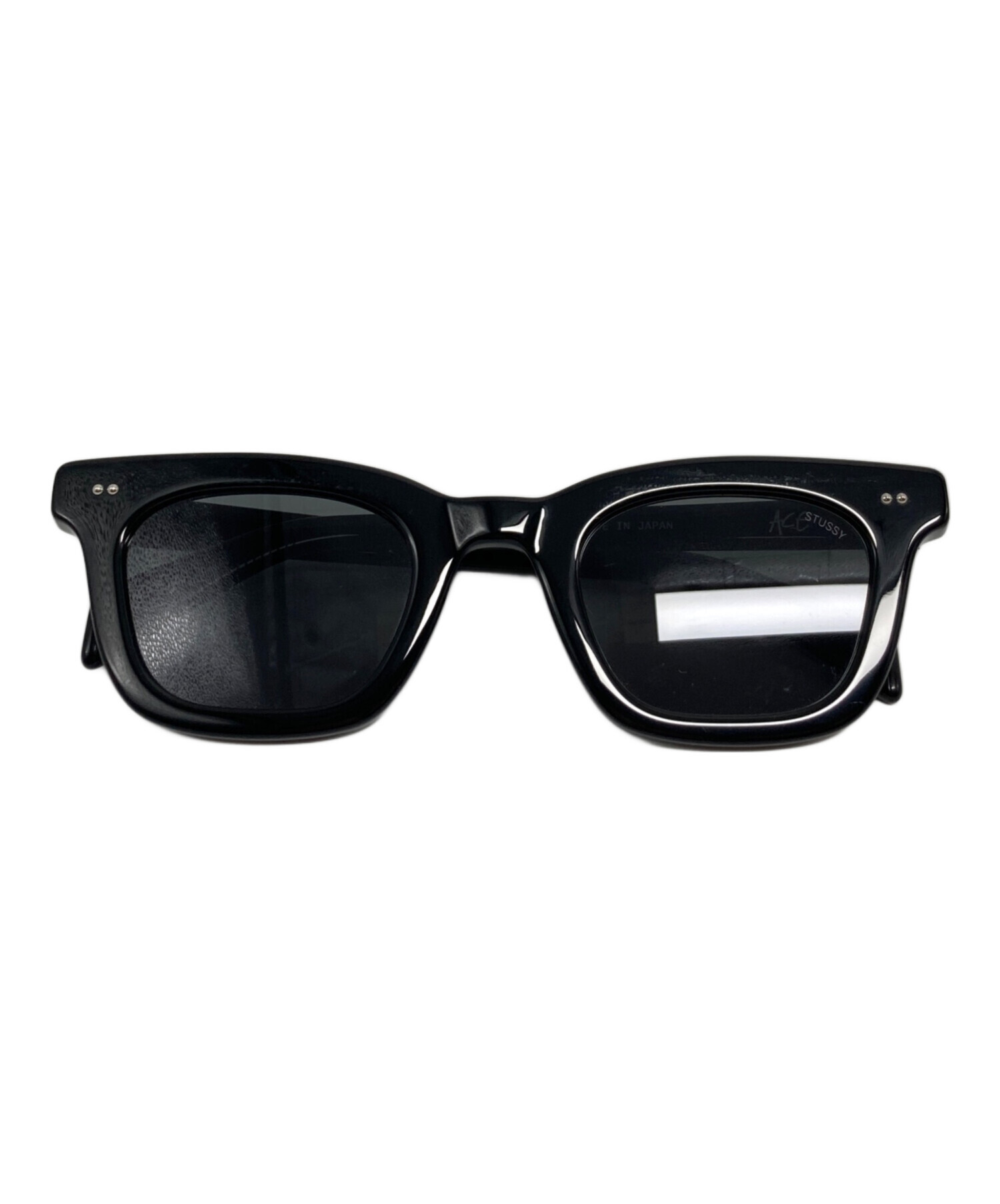stussy ace サングラス【未使用に近い】 中古・古着通販】stussy (ステューシー) ACE サングラス ブラック