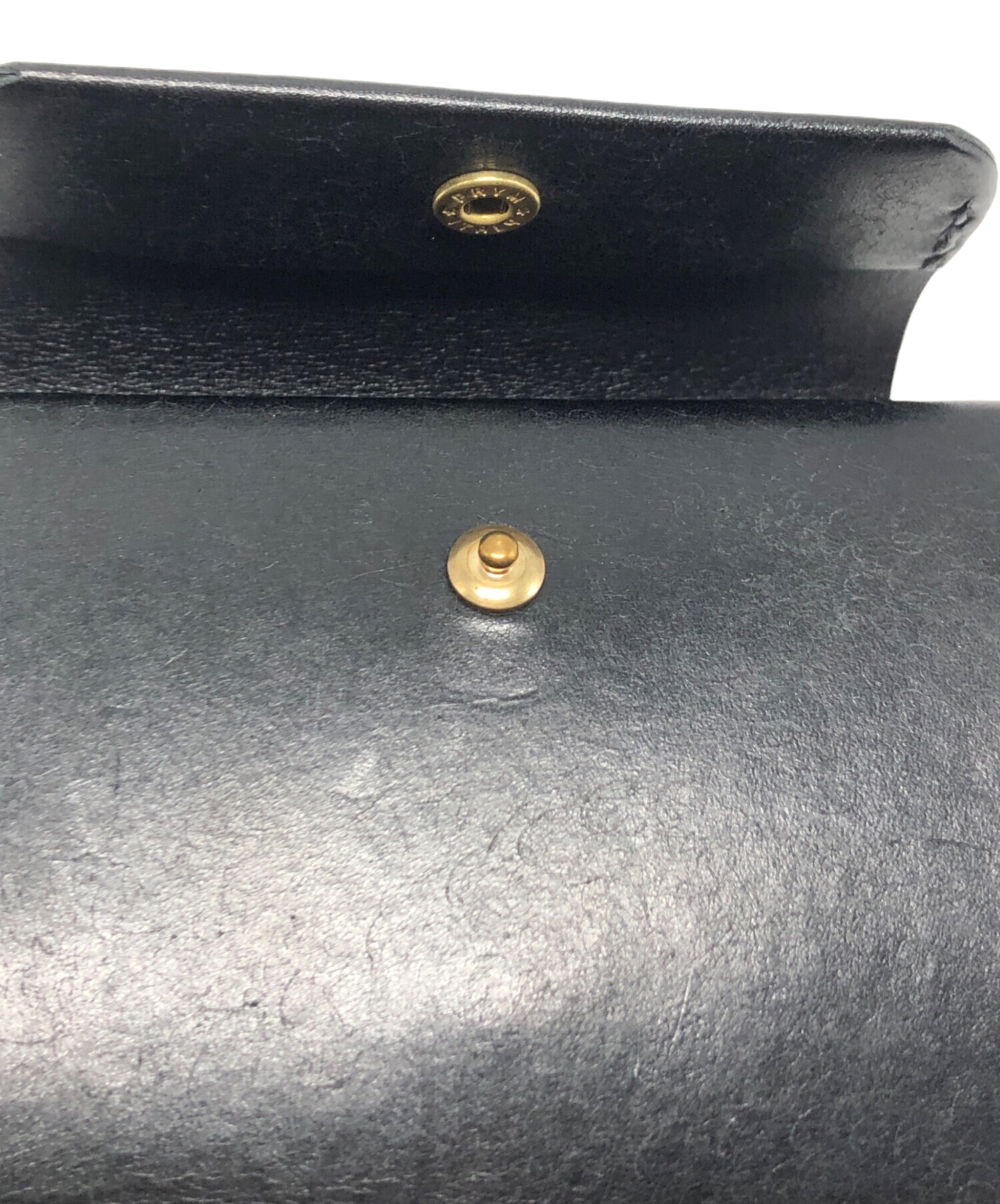 中古・古着通販】SAFUJI (サフジ) 2つ折り財布 ブラック｜ブランド