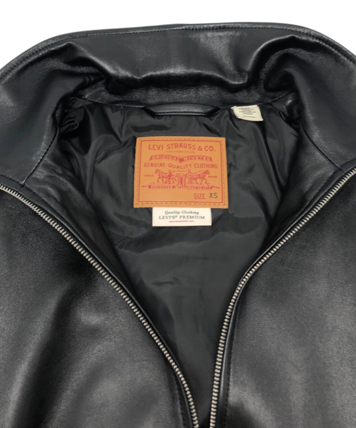 中古・古着通販】LEVI'S (リーバイス) PREMIUM BLACK FULLZIP SPORTS