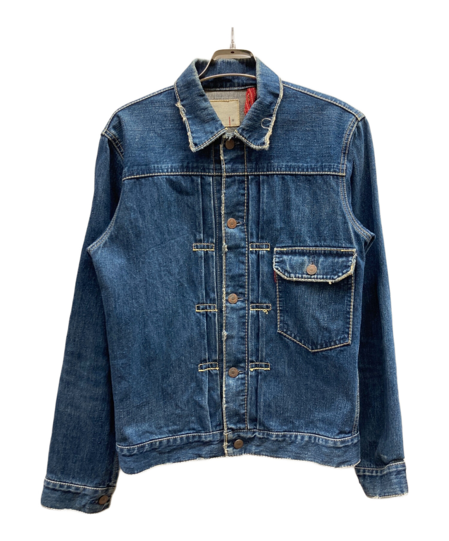【希少】Levi’s 70577 1st型 ロング デニムジャケット M 中古・古着通販】LEVI'S REDLOOP (リーバイスレッドループ) 1stタイプ