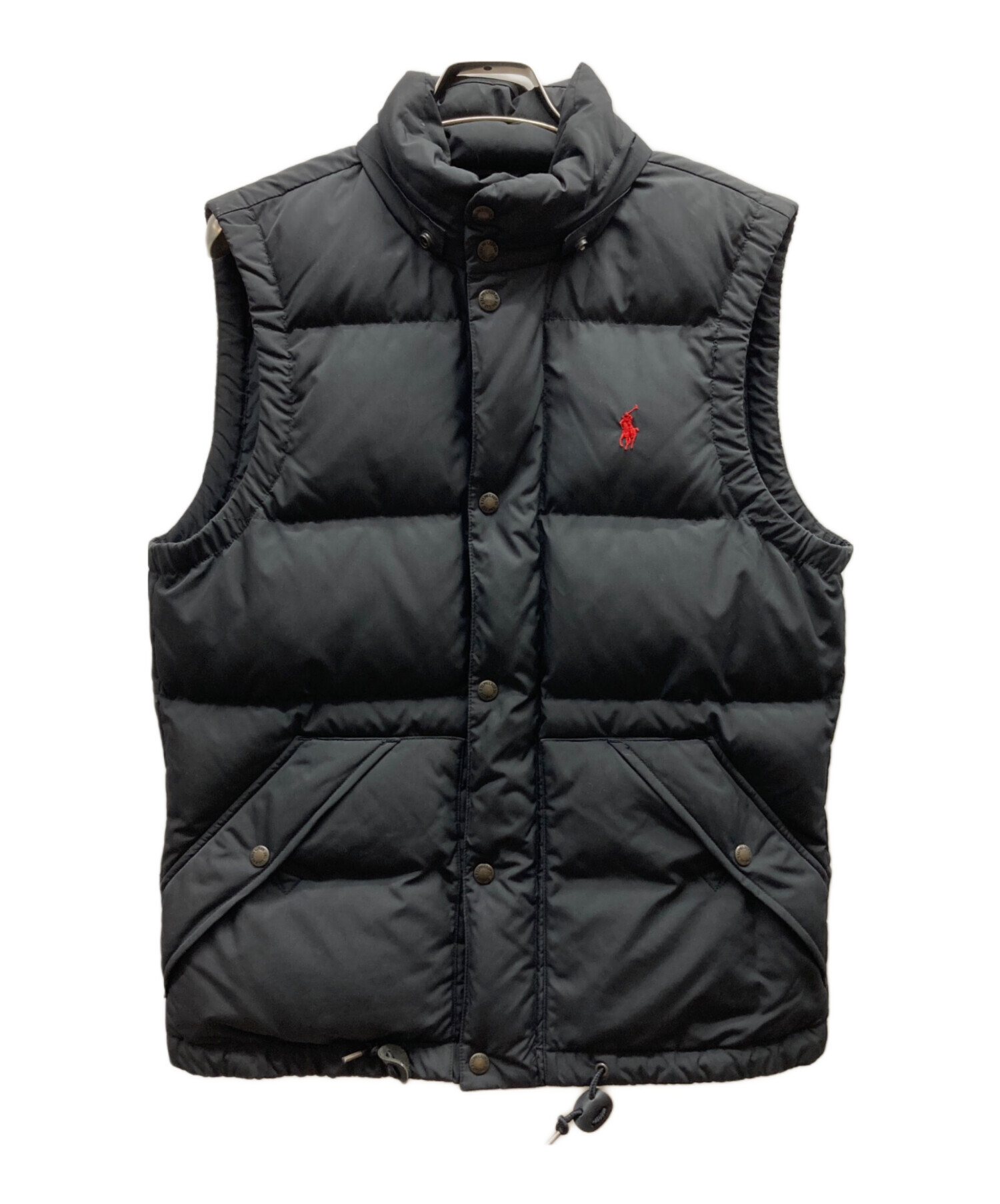 【未使用】ポロラルフローレン　ダウンベスト　フード　現行タグ　ポニー刺繍　XS 中古・古着通販】POLO RALPH LAUREN (ポロ・ラルフローレン) ポニー