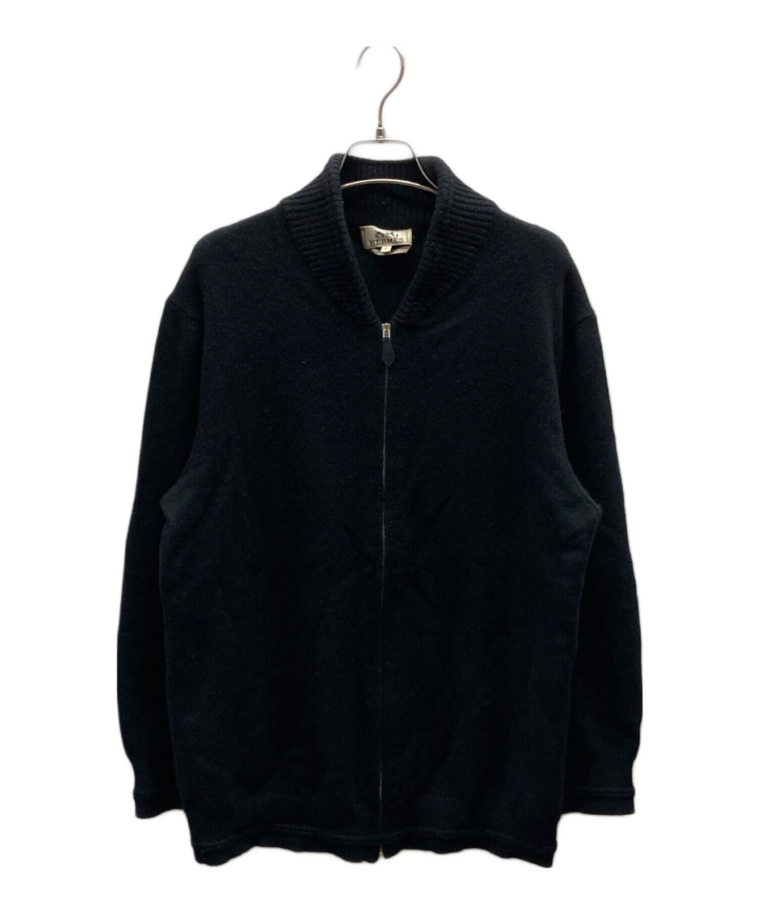 中古・古着通販】HERMES (エルメス) カシミヤジップアップニット