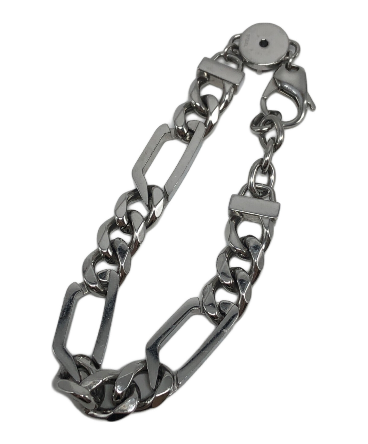 中古・古着通販】DIESEL (ディーゼル) チェーンブレスレット シルバー