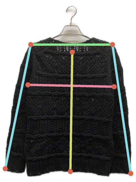 COMME des GARCONS GIRLメッシュ ニット ノースリーブ M 中古・古着通販】COMME des GARCONS (コムデギャルソン) メッシュ