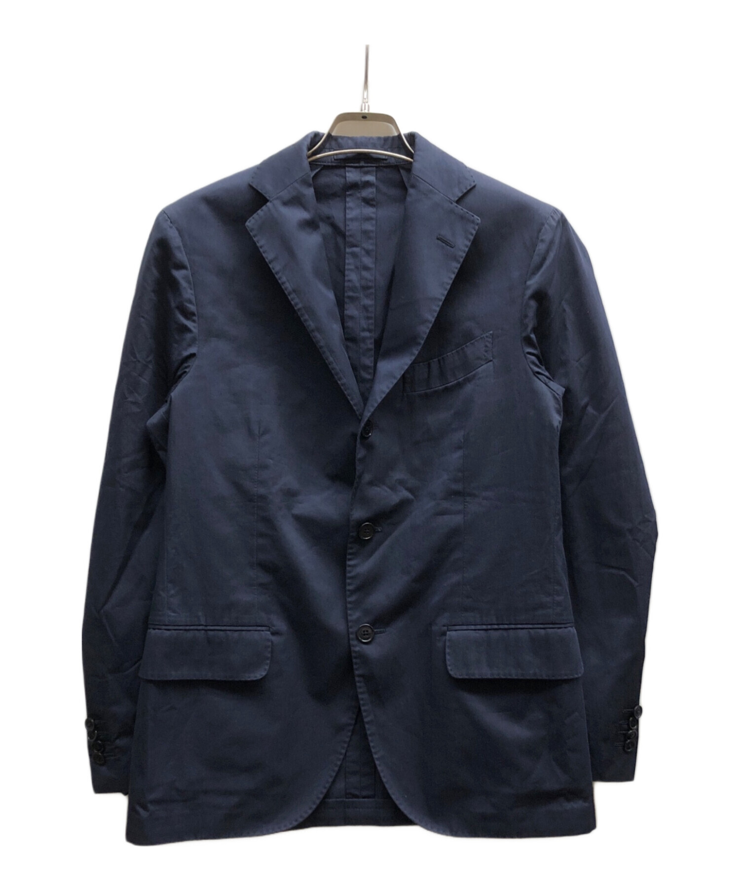 イタリア製✨LARDINI テーラードジャケット 段返り 3B ネイビー 46 中古・古着通販】LARDINI (ラルディーニ) テーラードジャケット