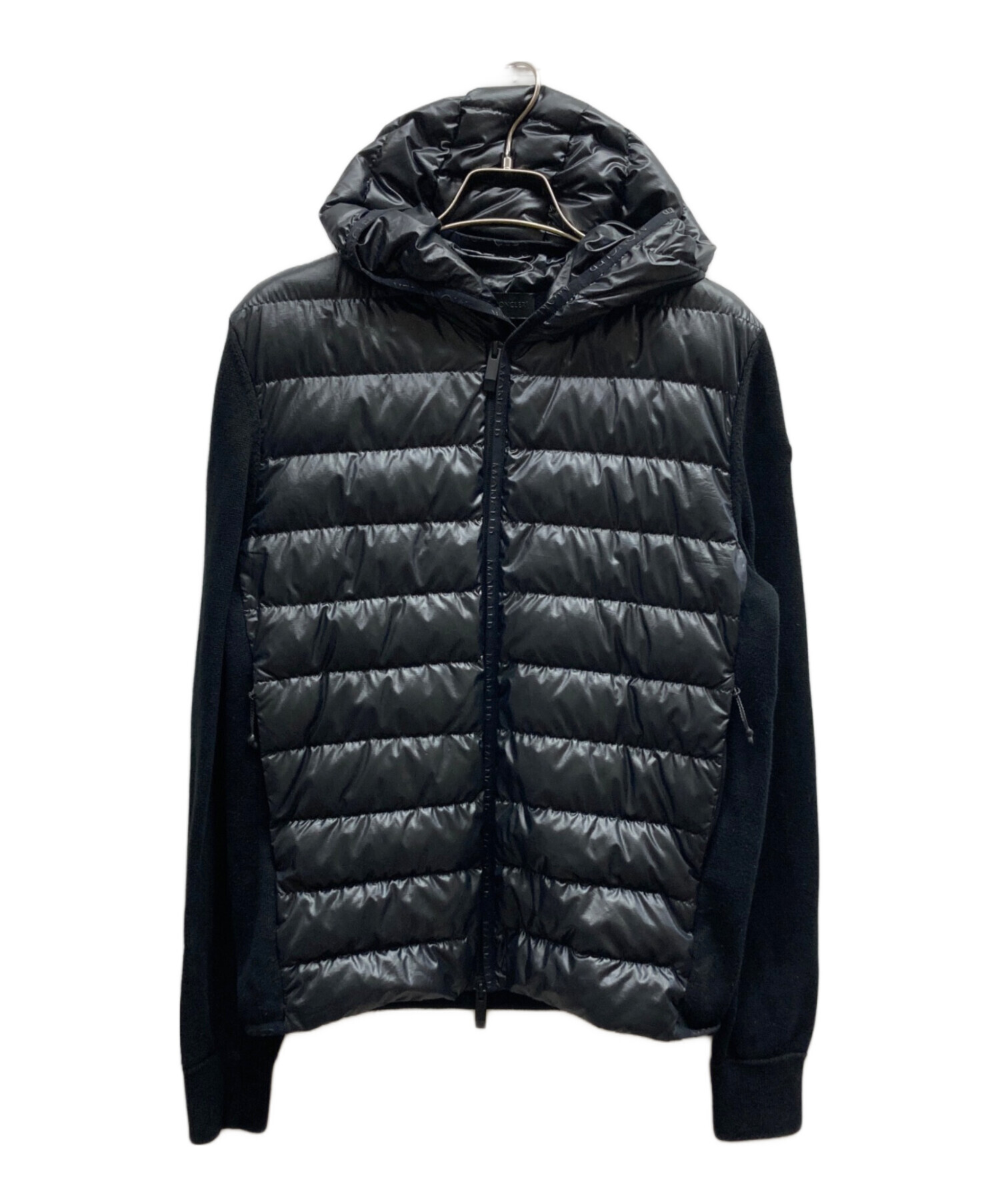 中古・古着通販】MONCLER (モンクレール) ニットスイッチングダウン