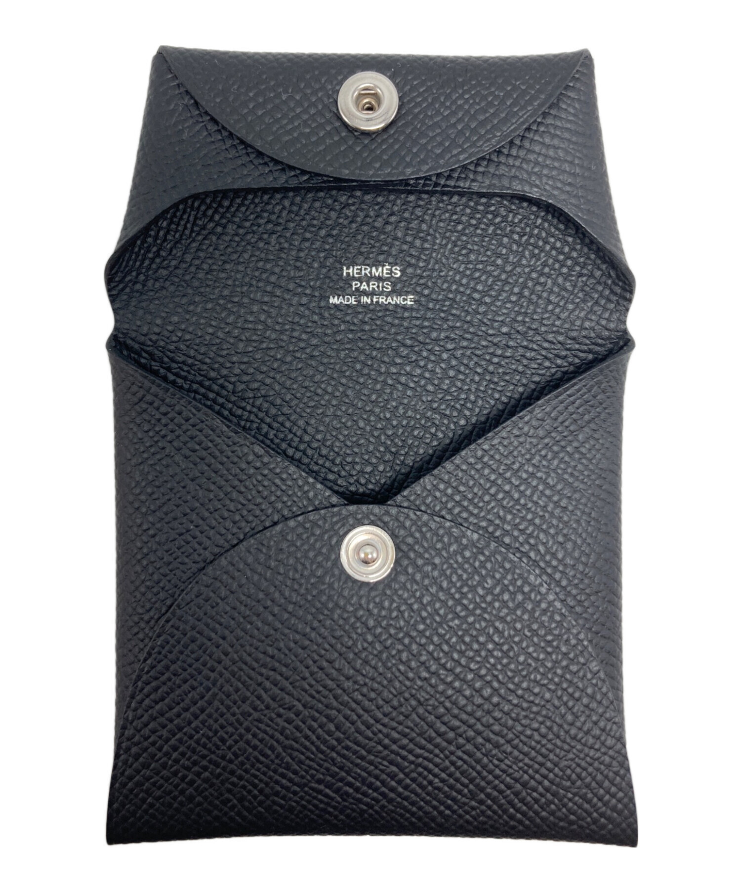 中古・古着通販】HERMES (エルメス) バスティアコインケース ブラック