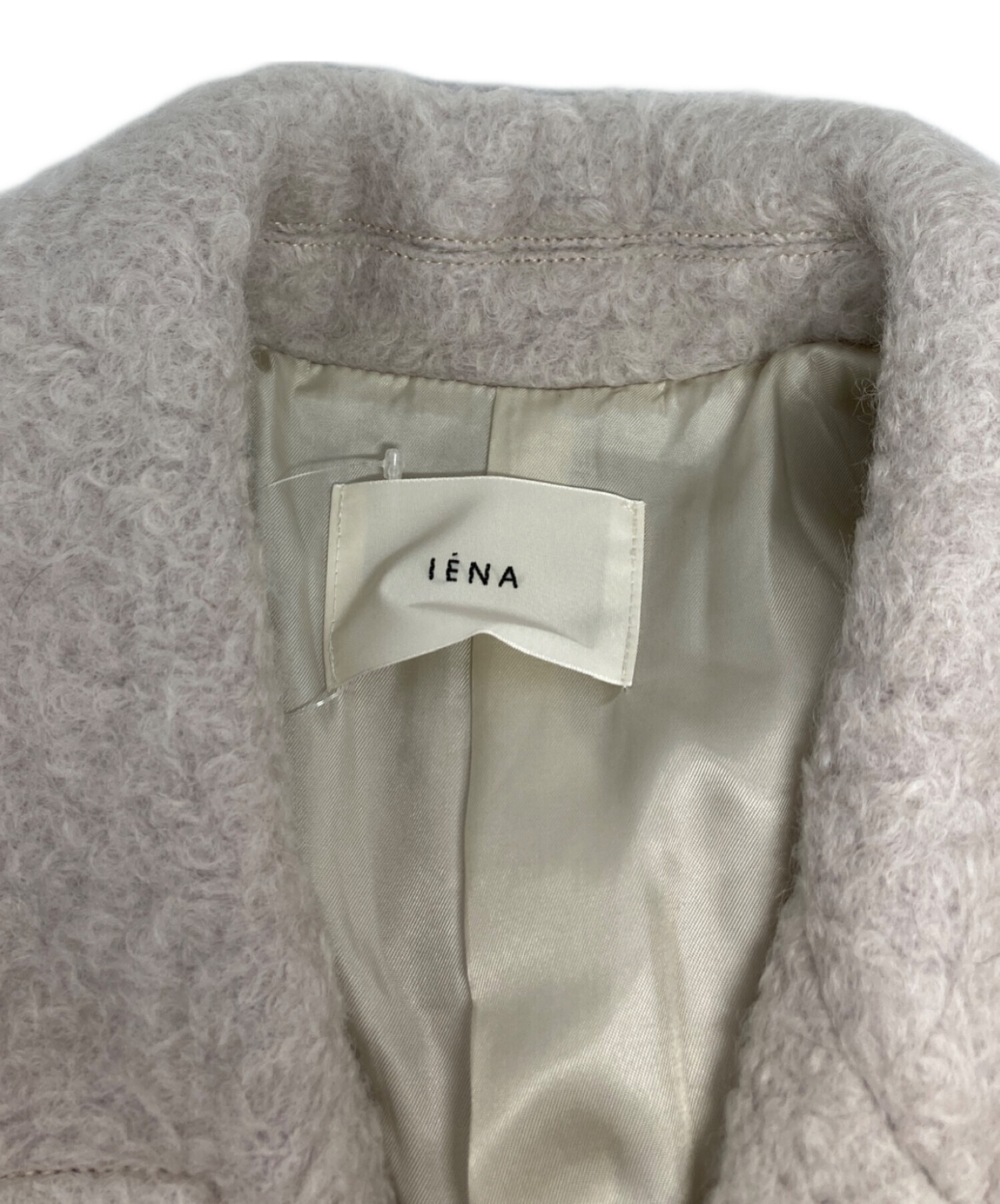 中古・古着通販】IENA (イエナ) ループインレイ ショートコート