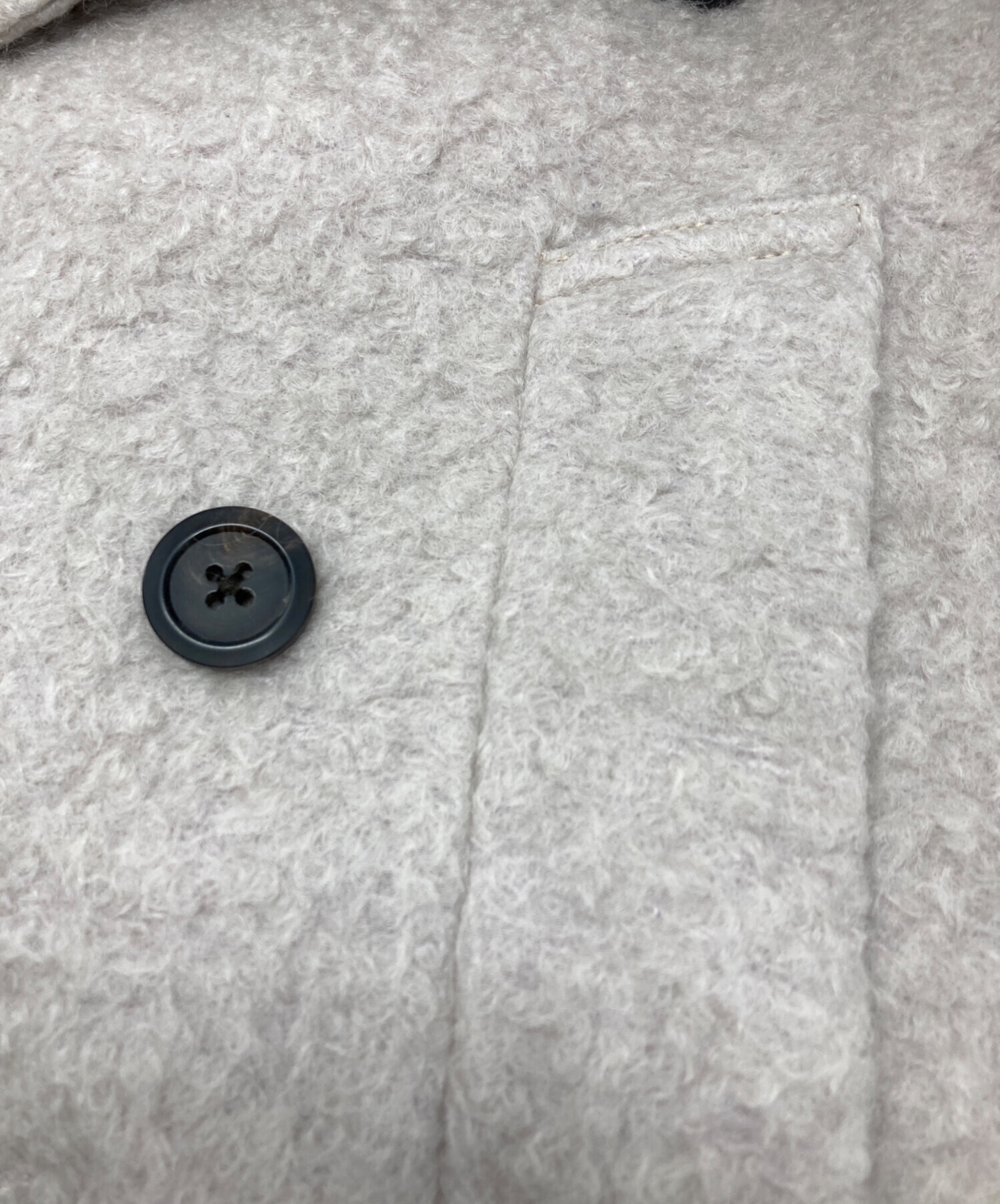 中古・古着通販】IENA (イエナ) ループインレイ ショートコート