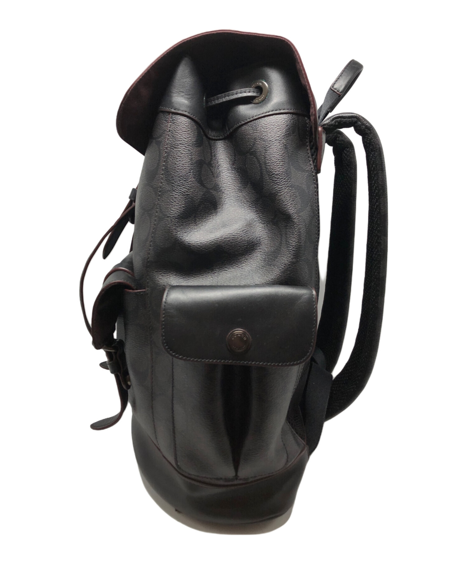 中古・古着通販】COACH (コーチ) シグネチャー ハドソン バック パック