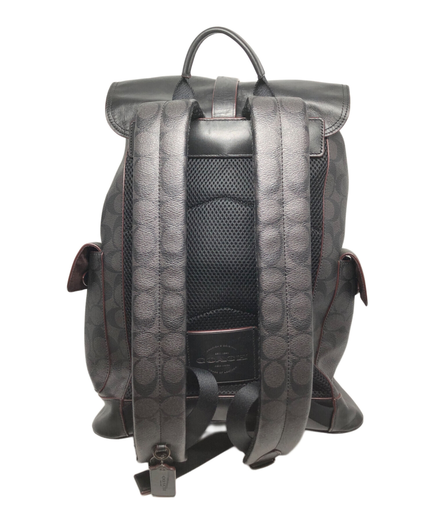 中古・古着通販】COACH (コーチ) シグネチャー ハドソン バック パック