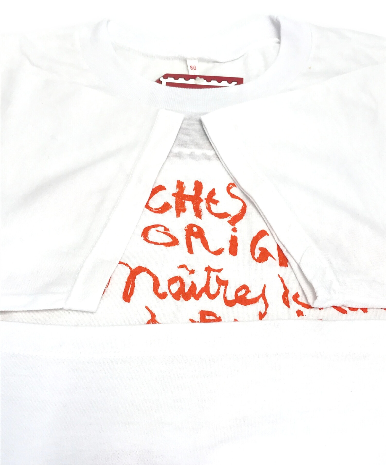 中古・古着通販】picasso (ピカソ) [古着]90sアートTEE ホワイト 