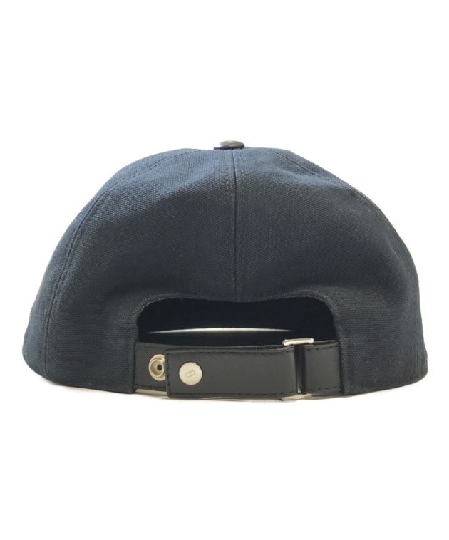 ディオール・オム DIOR HOMME キャップ 帽子 キャンバス ブラック系 
