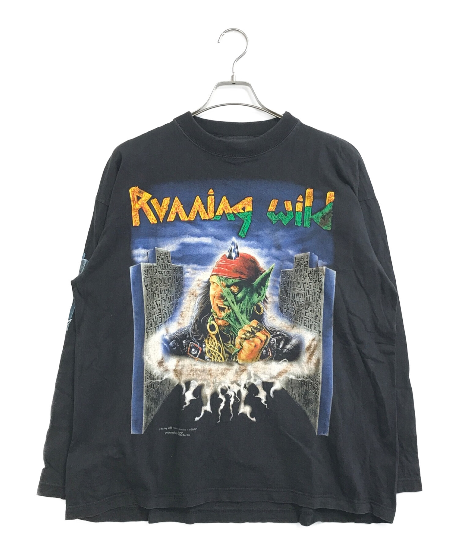 中古・古着通販】バンドロングスリーブTシャツ (バンドロングスリーブT 
