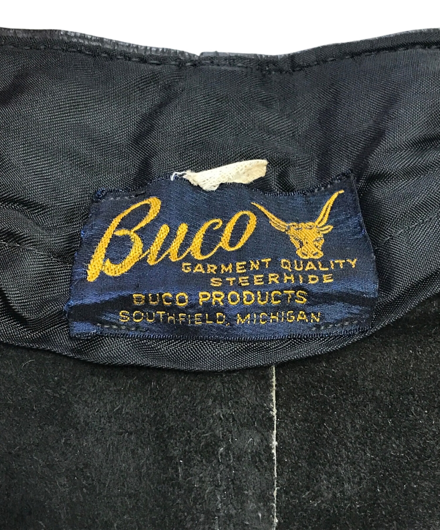 中古・古着通販】Buco (ブコ) [古着]レザーパンツ ブラック サイズ