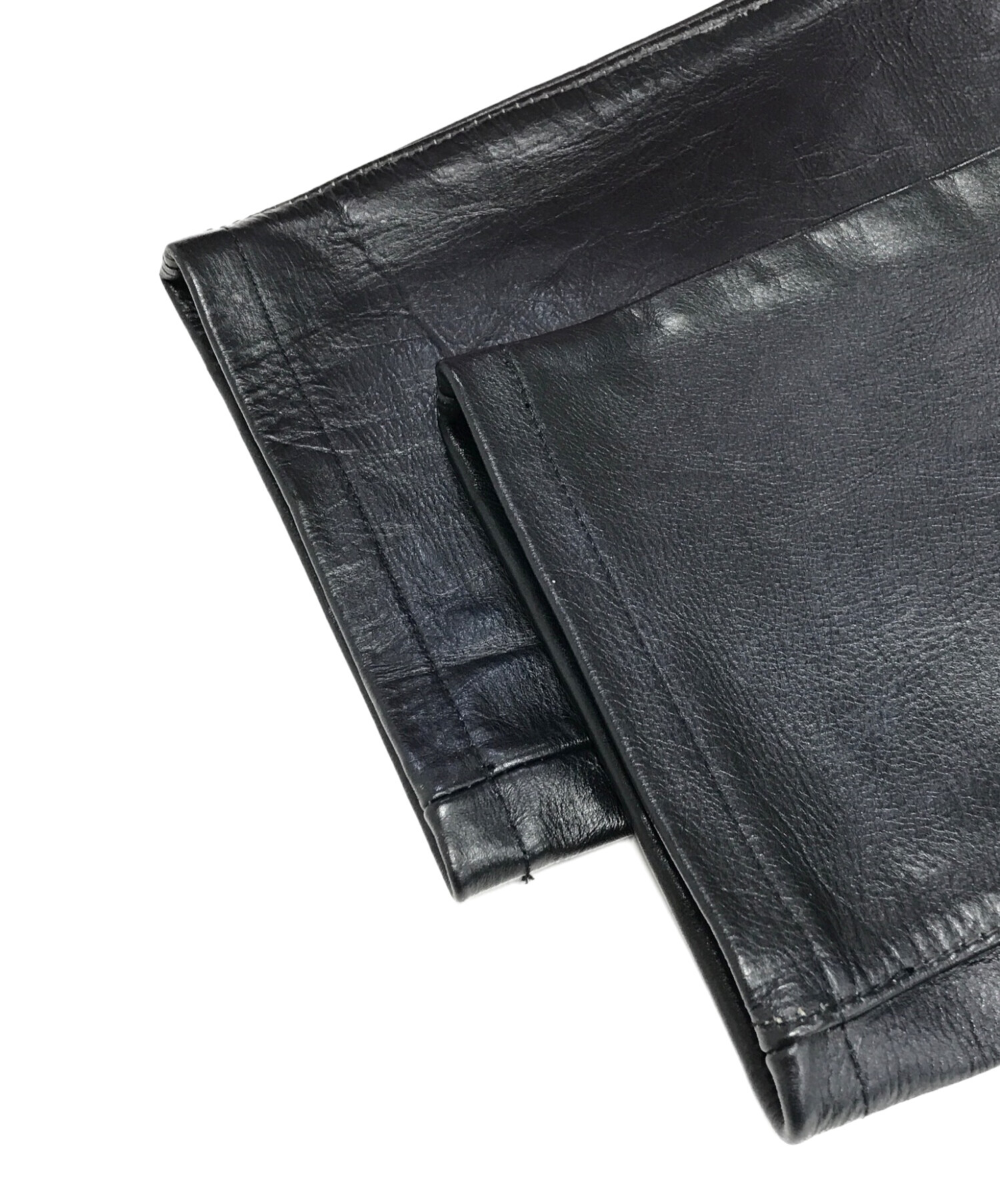 中古・古着通販】Buco (ブコ) [古着]レザーパンツ ブラック サイズ