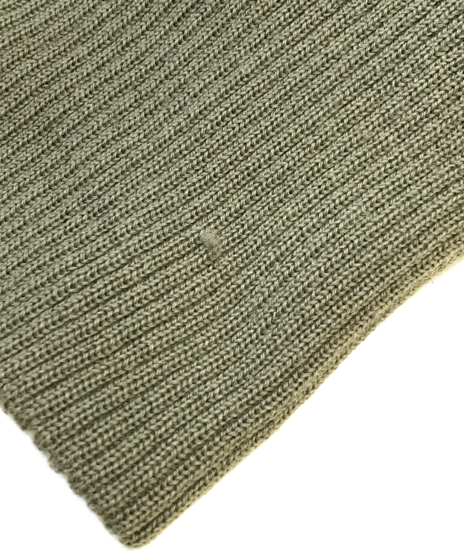 中古・古着通販】ZUCCA (ズッカ) フーデッドキルティングコート カーキ