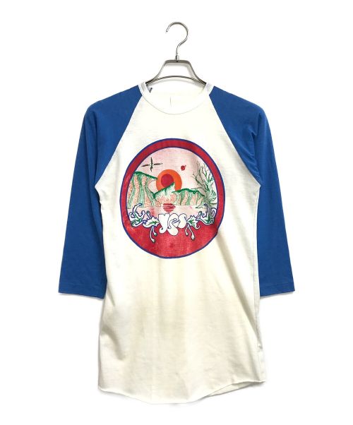 中古・古着通販】YES (イエス) [古着]バンドラグランTシャツ ブルー