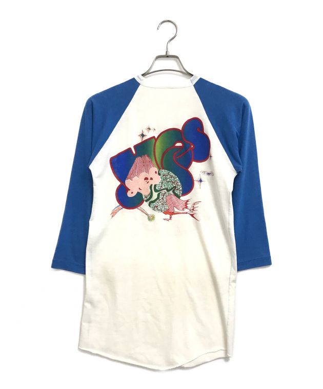 YES（イエス）半袖ロックＴ'92古着Ｌ USA・SCREEN STARS 中古・古着通販】YES (イエス) [古着]バンドラグランTシャツ ブルー