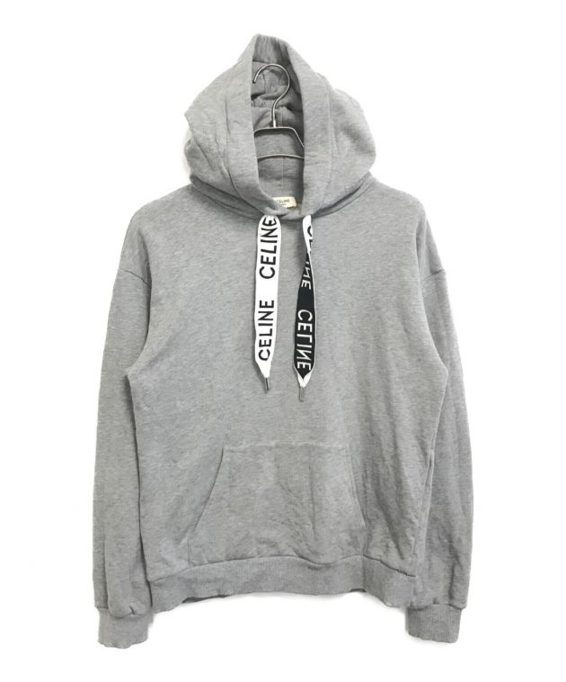 超美品✨セリーヌ パーカー　Sサイズ　グレー 中古・古着通販】CELINE (セリーヌ) プルオーバーパーカー