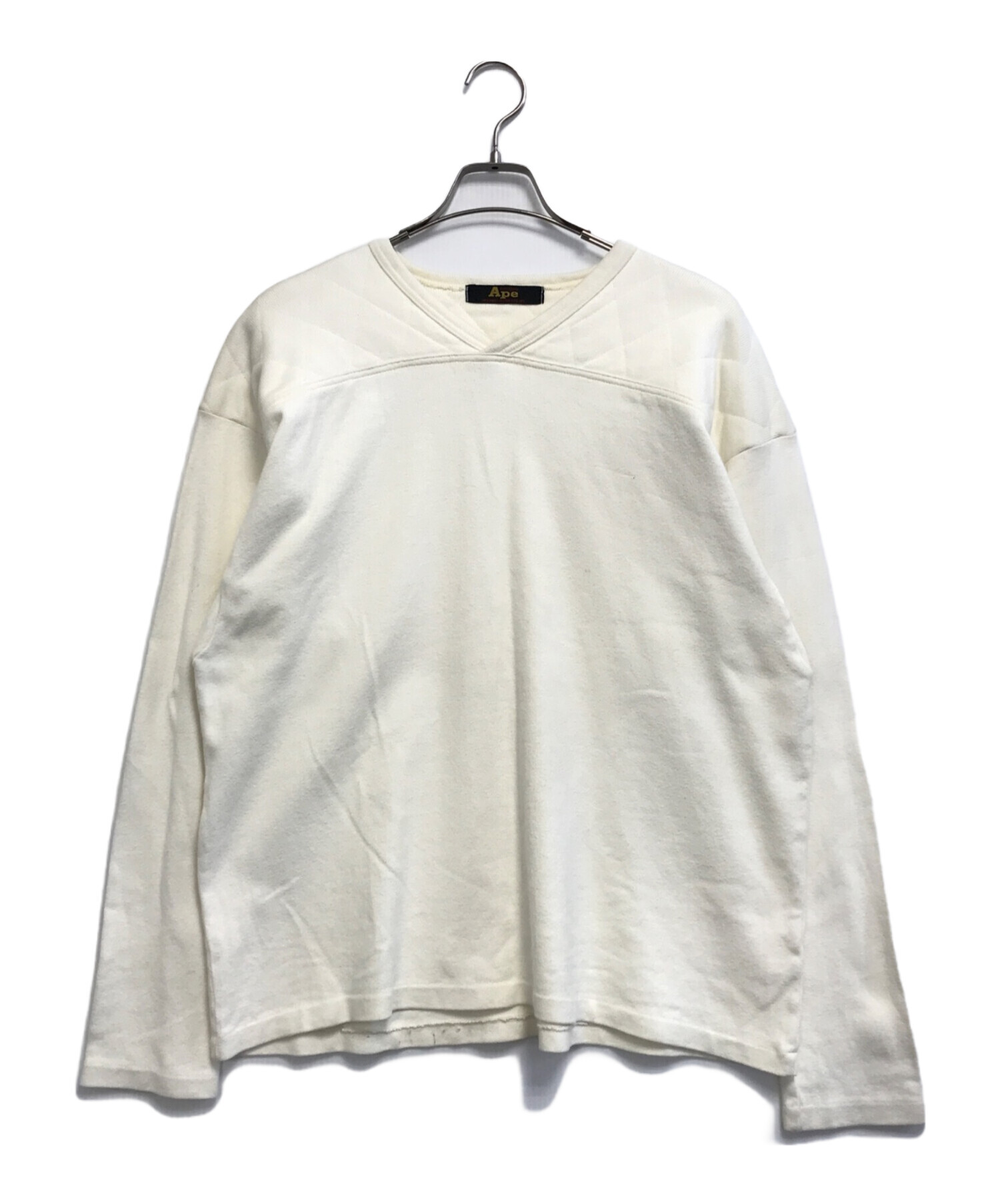 中古・古着通販】A BATHING APE (ア ベイシング エイプ) Vネック 