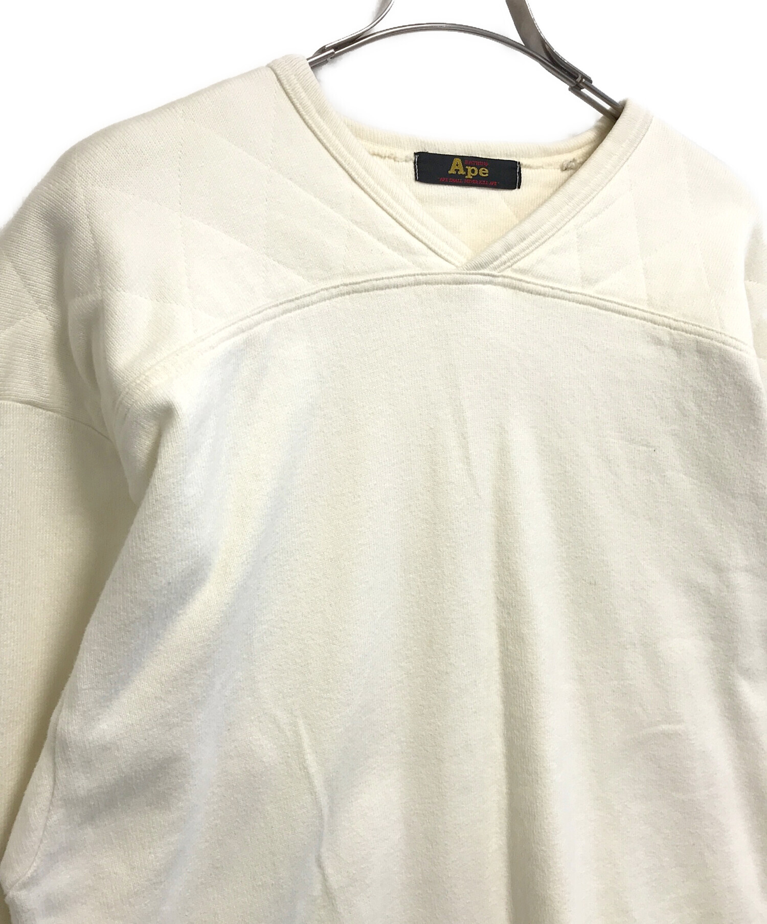中古・古着通販】A BATHING APE (ア ベイシング エイプ) Vネック 