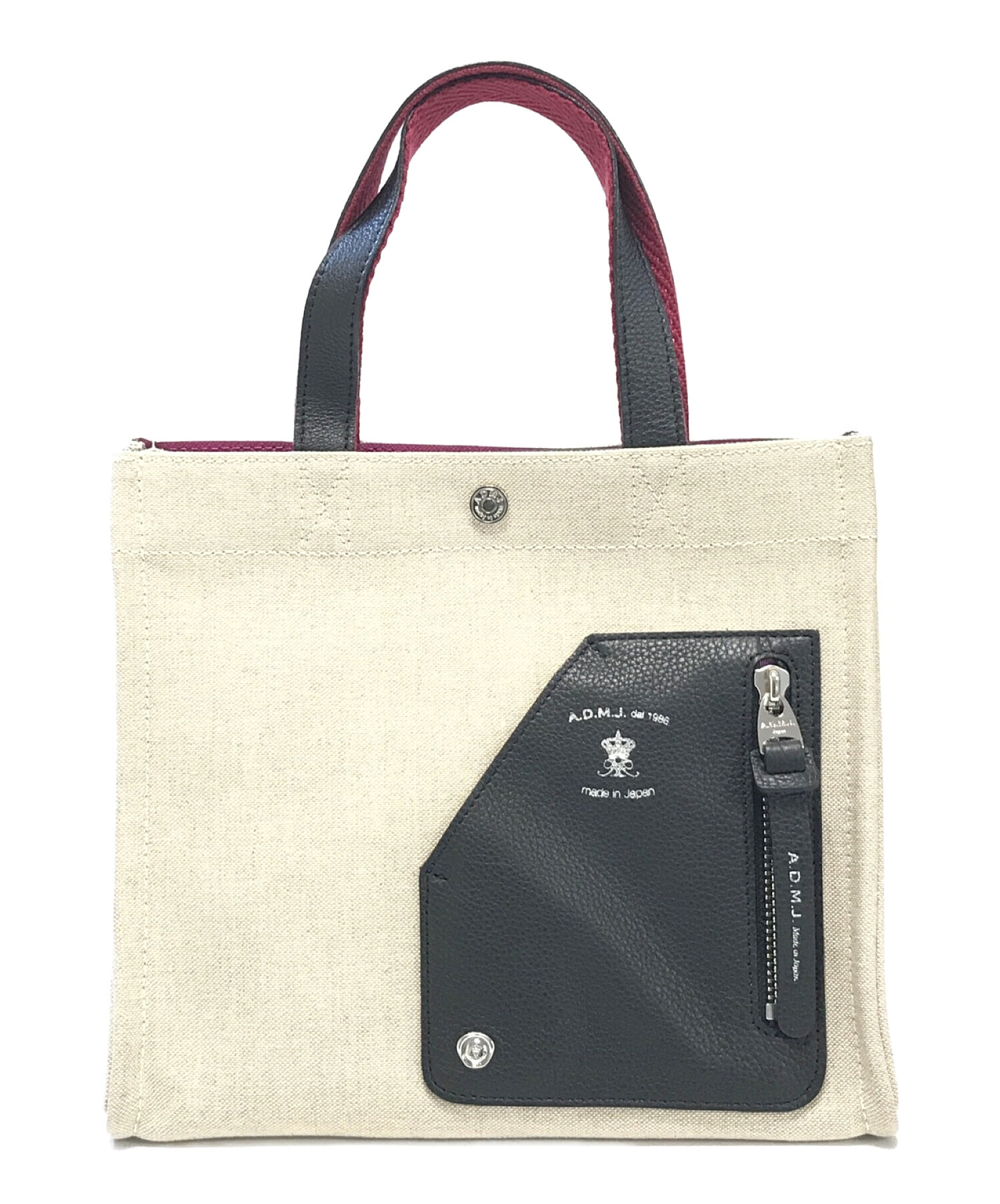 admj クバンリムライダーストート　新品未使用 A.D.M.J (ポイント10倍) ADMJ エーディーエムジェイ KUBAN LIM