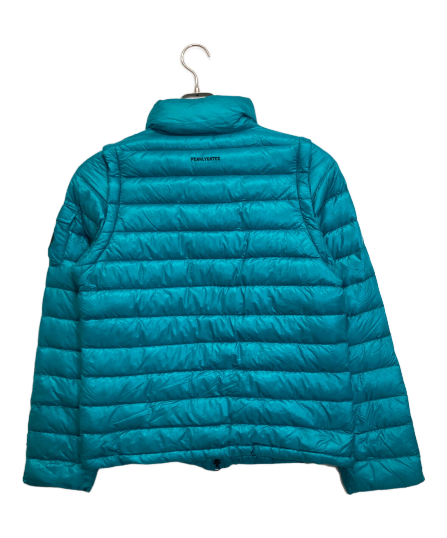 PEARLY GATES パーリーゲイツ　ダウンジャケット　中綿　ライトブルー 中古・古着通販】PEARLY GATES (パーリーゲイツ) ダウンジャケット