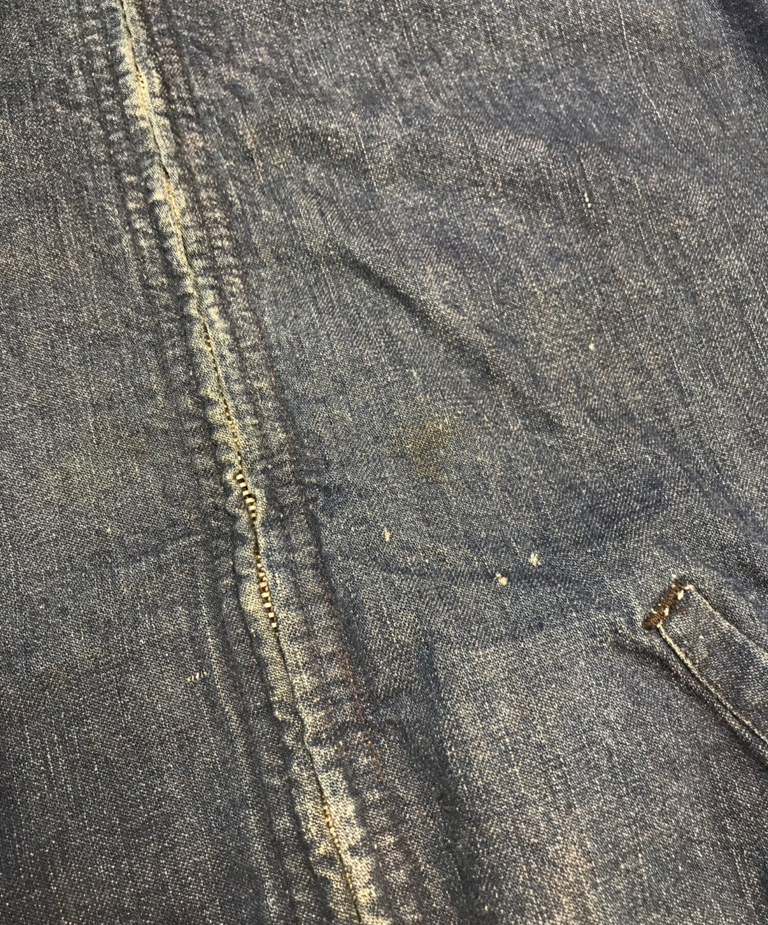 中古・古着通販】VINTAGE (ヴィンテージ) 裏地ブランケットデニム