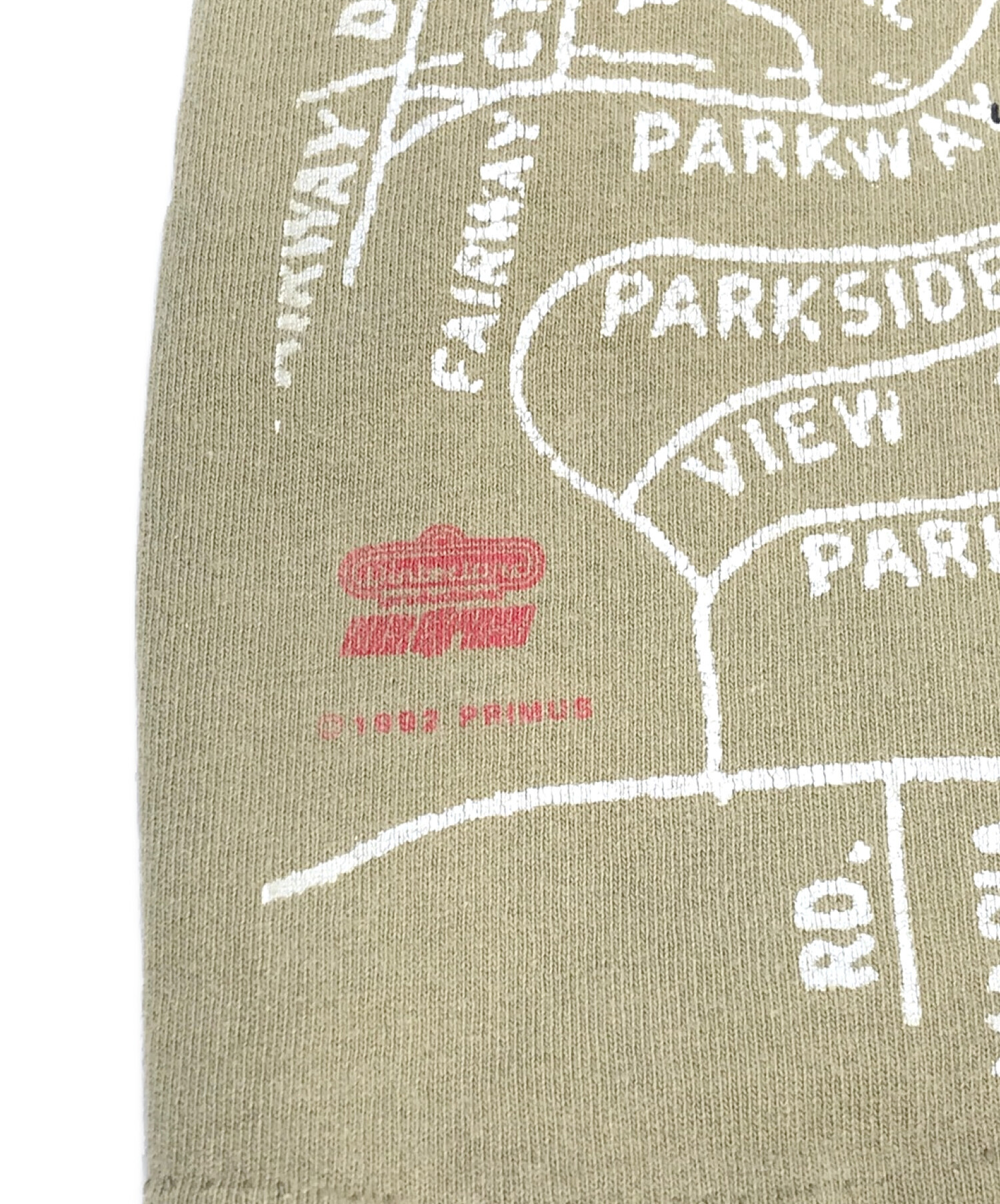 中古・古着通販】バンドTシャツ (バンドTシャツ) PRIMUS(プリムス)地図 