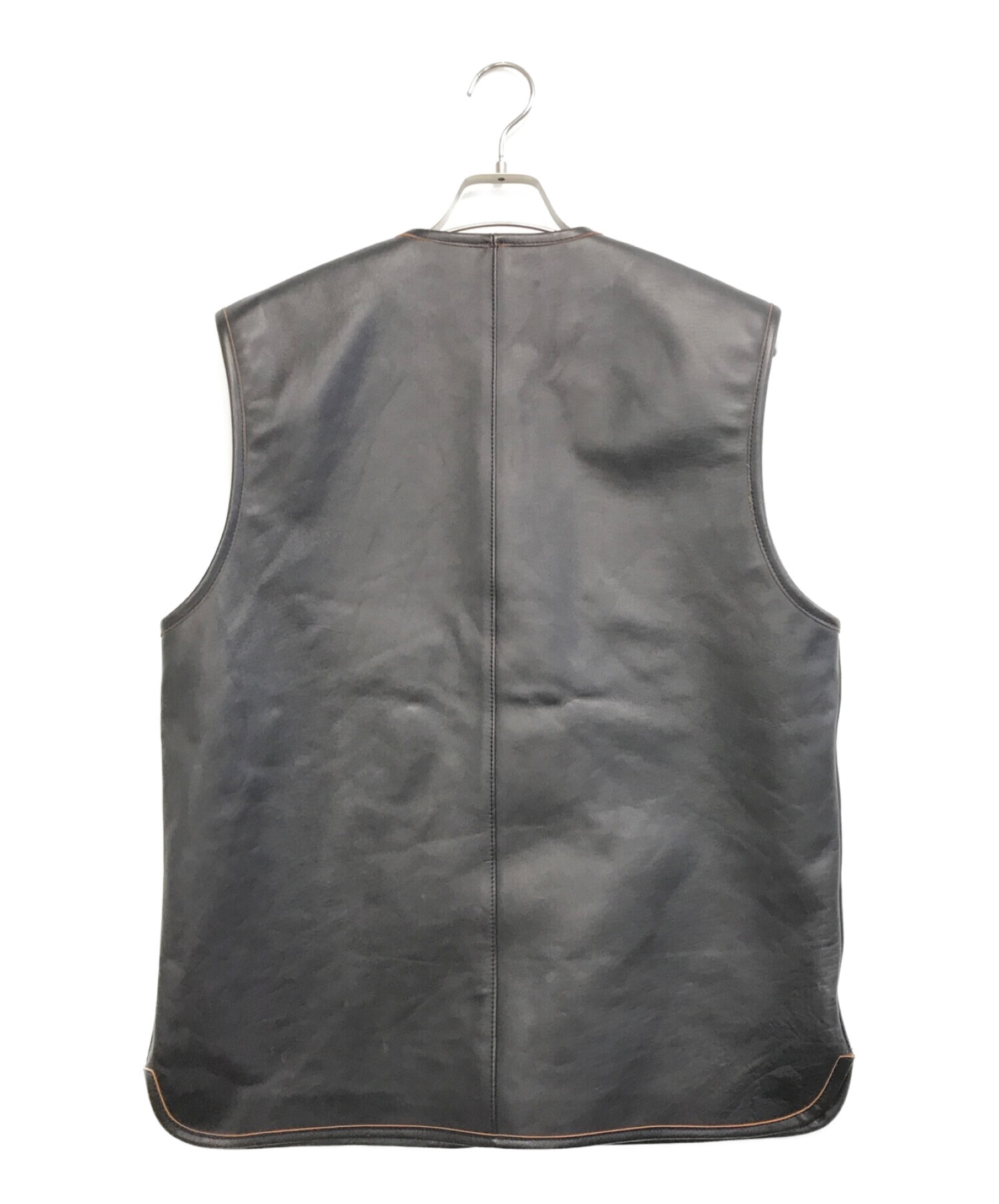 ジャケット・アウター greatLAnd THREE HUNDRED LEATHER VEST greatLAnd THREE HUNDRED LEATHER VEST greatLAnd THREE HUNDRED