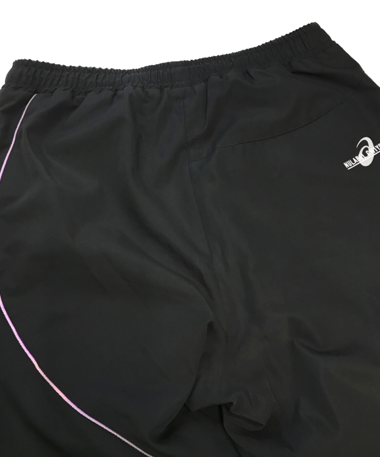 中古・古着通販】asics (アシックス) NULABEL WOVEN PANTS ブラック