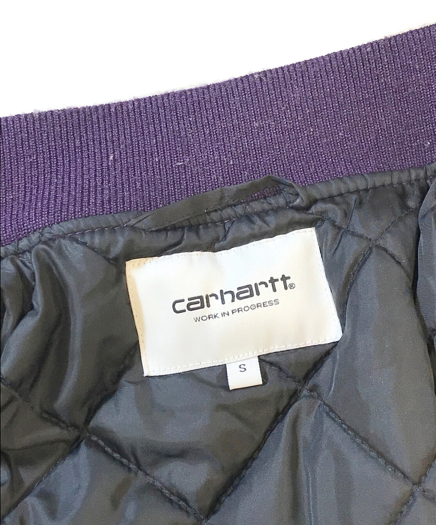 中古・古着通販】Carhartt WIP (カーハート) スタジャン パープル