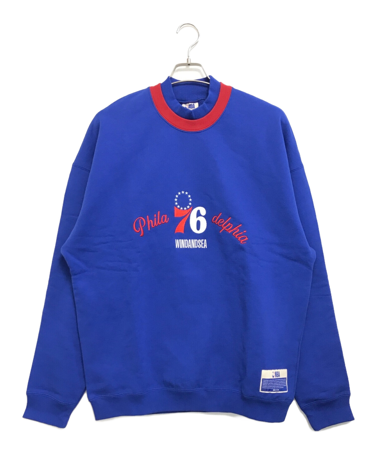 WIND AND SEA スウェット ブルー ウィンダンシー WIND AND SEA